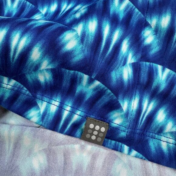 Title Nine Dream Golf  Racerback Dress Size S White Blue Geometric - Picture 7 of 16